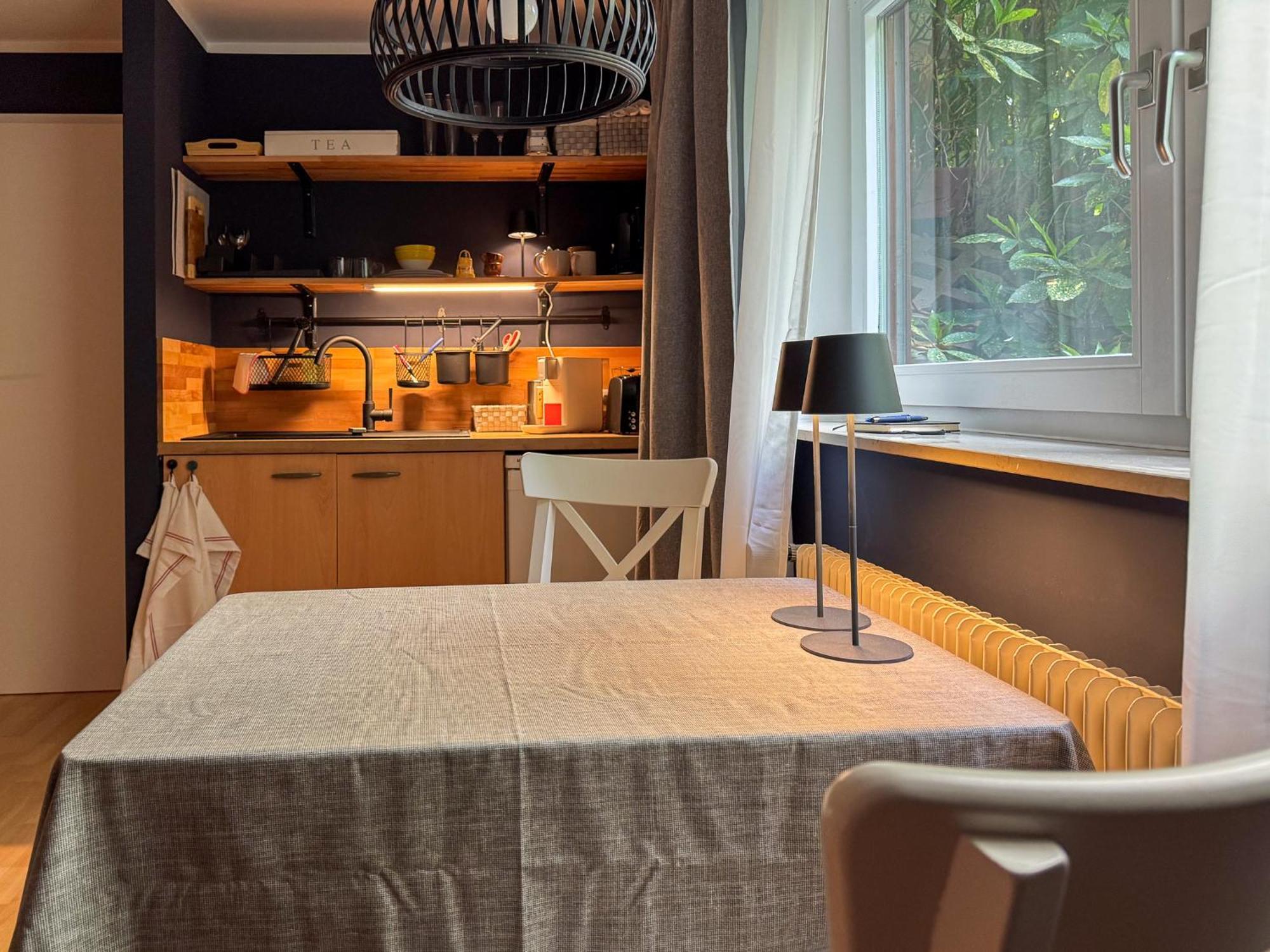 Apartment Parkplatz Garten Rad-Garage Фрайбург Екстериор снимка