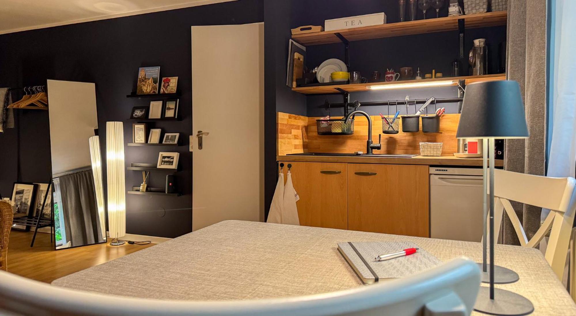 Apartment Parkplatz Garten Rad-Garage Фрайбург Екстериор снимка