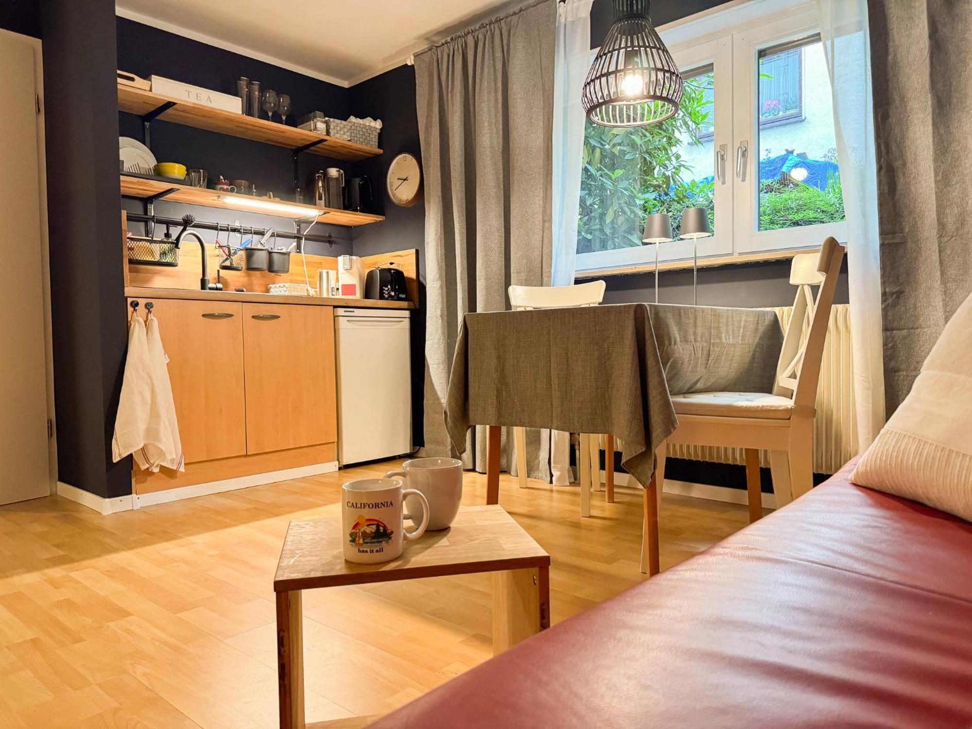 Apartment Parkplatz Garten Rad-Garage Фрайбург Екстериор снимка